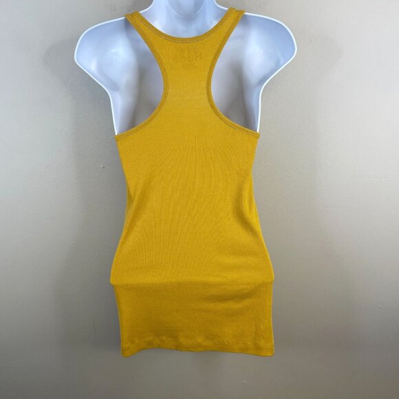 Vintage Y2K Mudd Womens Layering Tank Top Medium Mid Length Elena Ribbed Stretch - Picture 3 of 9